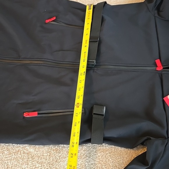 Hunter Crown 2.0 Long Women's Jacket Coat Waterproof Hooded W/ Belt Black L NWT - Picture 15 of 16